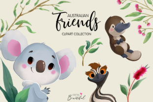 Australian Friends Clipart Collection: A Versatile Resource for Creative Projects
