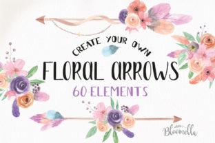 Create Your Own Boho Watercolor Feathers & Flowers