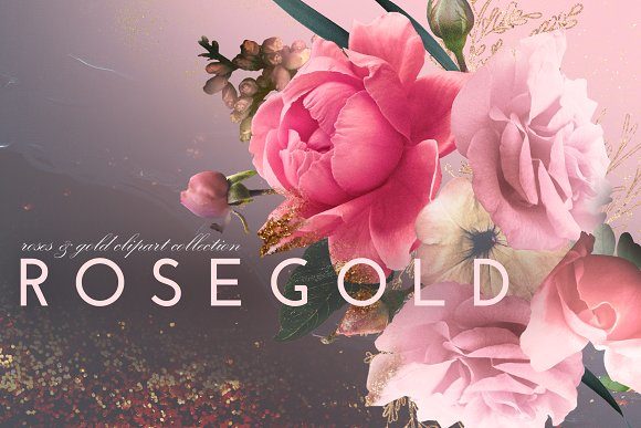 Evaluating Rosegold Floral Assets for Design Projects