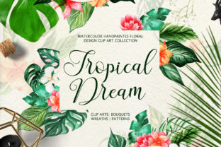Evaluating the Tropical Dream Watercolor Set for Event and Surface Design