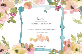 Exploring the Beauty and Utility of Watercolor Soft Blush and Lemon Floral Clipart