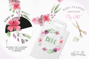 Floral Wreath Bohemian Clipart: Creative Possibilities for Every Project