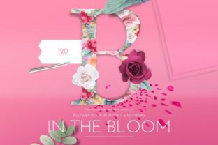 In the Bloom: Elevating Visual Identity with Hand-Drawn Floral Typography