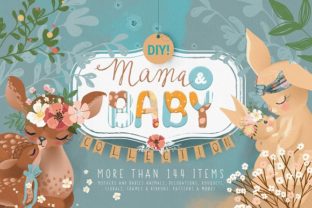 Mama Baby Collection: A Versatile Design Resource for Creative Projects