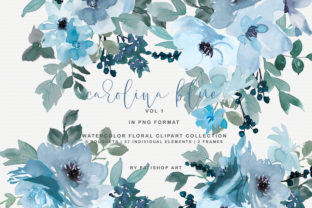 Pastel Blue Watercolor Flower Clipart: A Strategic Creative Resource for Visual Communication