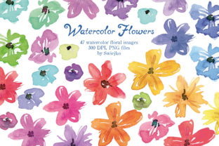 Watercolor Flowers: A Versatile Design Resource