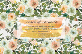Watercolor Peach and Cornsilk Florals: A Strategic Design Resource for Creatives and Professionals