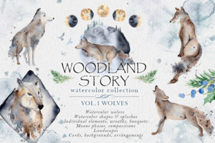 Woodland Story Vol.1 Wolf: A Strategic Creative Resource for Designers and Entrepreneurs